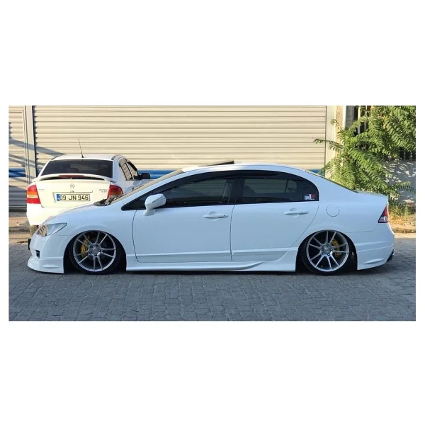 Honda Civic Fd6 Custom Yan Marşpiyel (Plastik) - Görsel 2