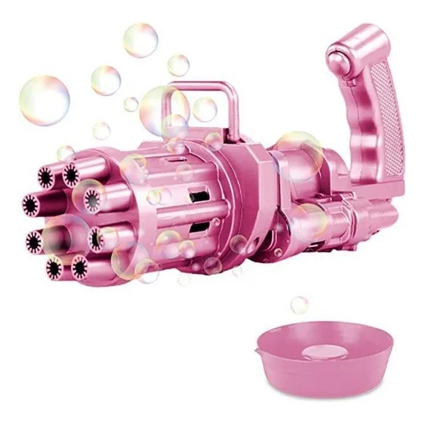 Birlik Oyuncak Pilli Köpük Tabancası Bubble Machine - Siyah - Görsel 4