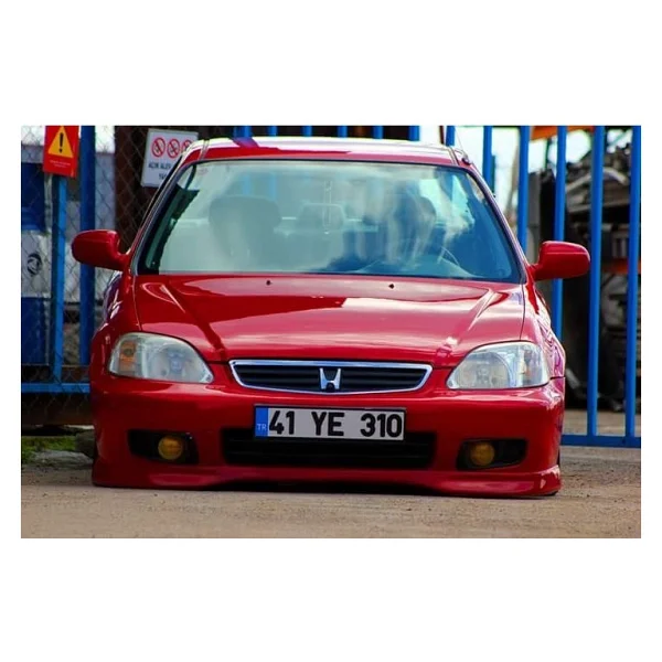 Honda Civic 99-01 Typer Ön Ek (Plastik) No:5 - Görsel 3