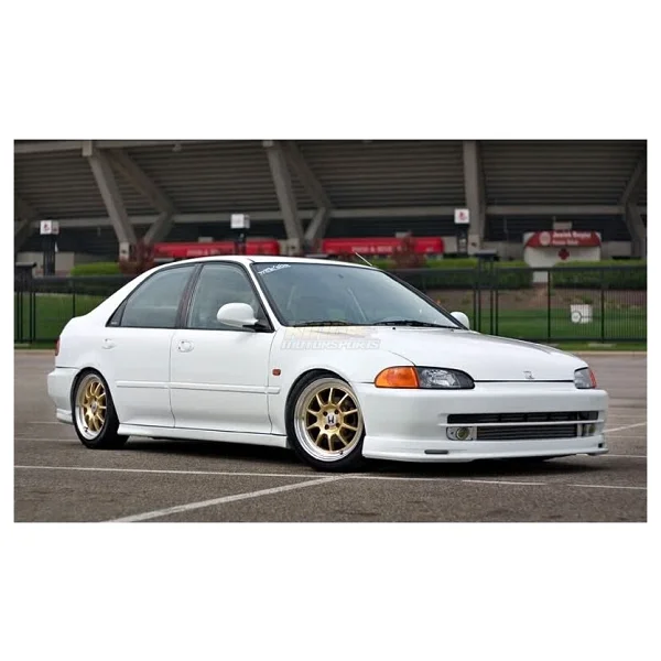 Honda Civic 92-95 Sedan Mugen Ön Ek (Plastik) No: 3 - Görsel 2