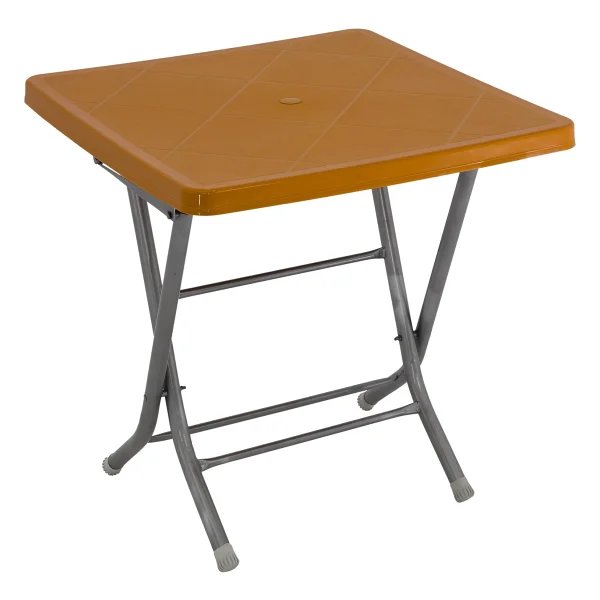 Mandella 80x80 Katlanır Ayaklı Masa - Kırmızı - Görsel 3
