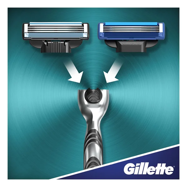 Gillette Mach3 5 Başlıklı Tıraş Bıçağı - Görsel 9