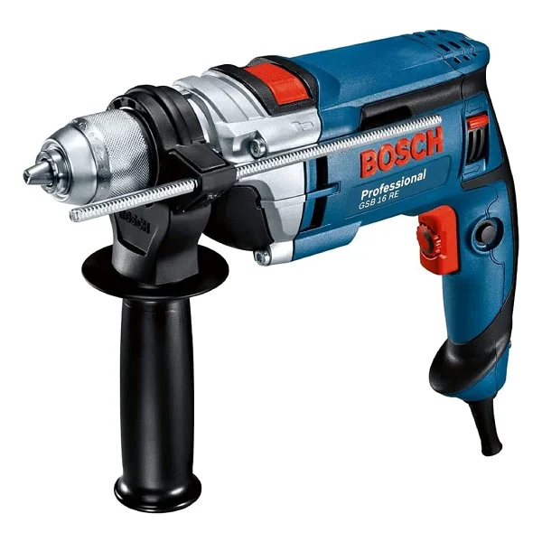Bosch Gsb 16 Re Professional 750w Darbeli Matkap + 54 Parça Matkap Ucu Seti Vidalama Ucu Seti Cırcırlı Tornavida - Görsel 2