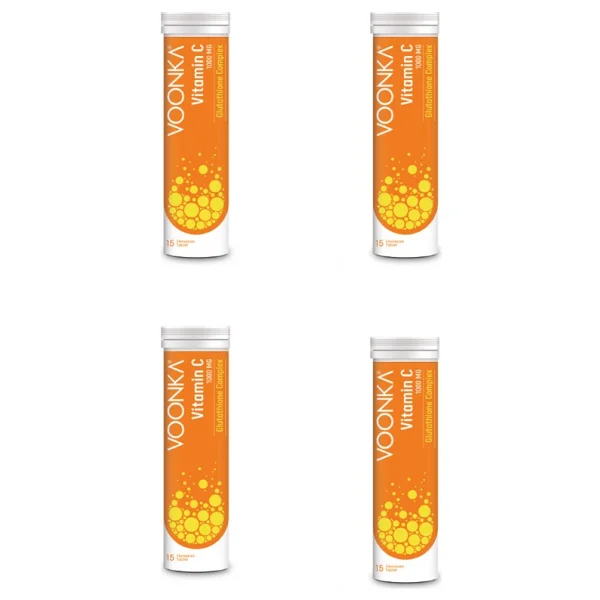 Voonka Vitamin C , Glutatyon Complex 15 Efervesan Tablet X4 Adet - Görsel 2