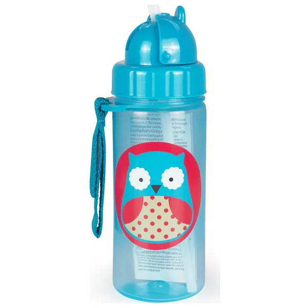 Skip Hop Baykuş 355 Ml Pipetli Suluk - Görsel 2