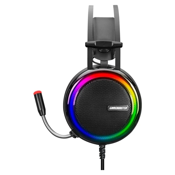 Gamebooster Ghost Shark Rainbow RGB 7.1 GB-H8 Kablolu Mikrofonlu Kulak Üstü Oyuncu Kulaklığı - Görsel 3