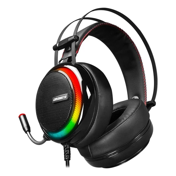 Gamebooster Ghost Shark Rainbow RGB 7.1 GB-H8 Kablolu Mikrofonlu Kulak Üstü Oyuncu Kulaklığı - Görsel 5