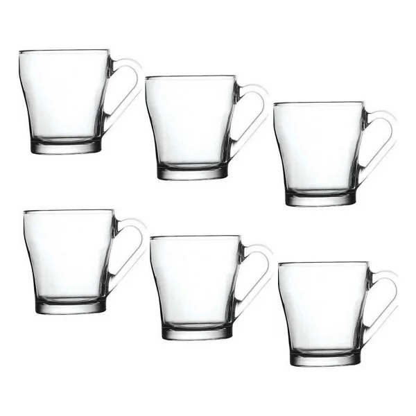 Paşabahçe Aria 55793 205 Cc 6'lı Kulplu Bardak - Görsel 2