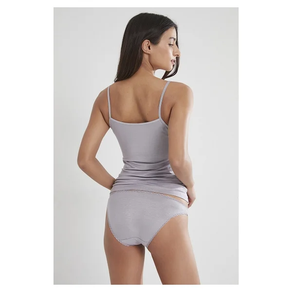 Pierre Cardin 367 Kaşkorse Dantelli Atlet - Külot Takımı - Lila - Görsel 2