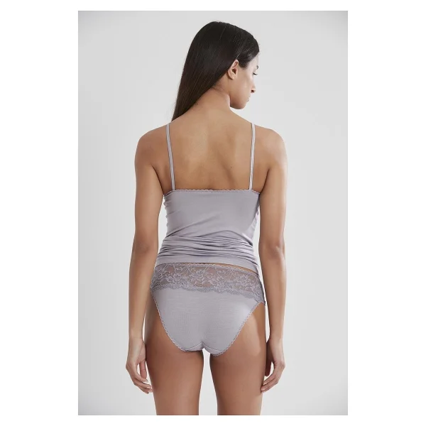 Pierre Cardin 375 Kaşkorse Dantelli Atlet - Külot Takımı - Lila - Görsel 3