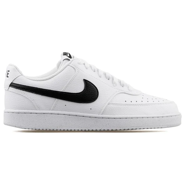Nike Court Vision Low Next Nature Dh2987-101 Beyaz-Siyah Erkek Spor Ayakkabı - Görsel 6