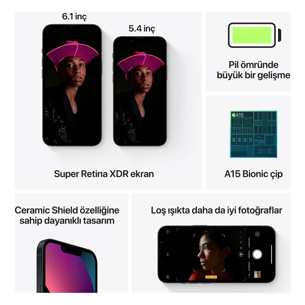 iPhone 13 128 GB - Görsel 10