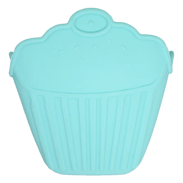 Mien Cupcake Silikon Fırın Eldiveni - Koyu Pembe - Görsel 2