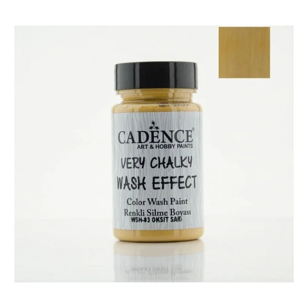Cadence Very Chalky Wash Efekt Boya 90 Ml Antik Beyaz - Gümüş - Görsel 9