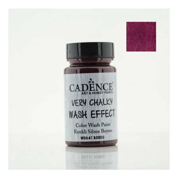 Cadence Very Chalky Wash Efekt Boya 90 Ml Antik Beyaz - Gümüş - Görsel 5