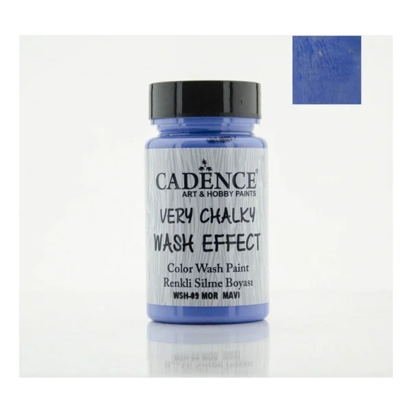 Cadence Very Chalky Wash Efekt Boya 90 Ml Antik Beyaz - Gümüş - Görsel 6