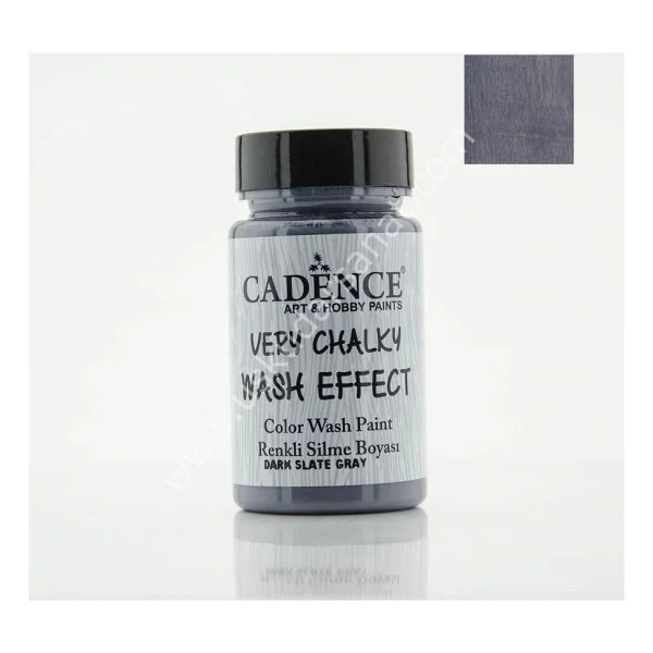 Cadence Very Chalky Wash Efekt Boya 90 Ml Antik Beyaz - Gümüş - Görsel 10