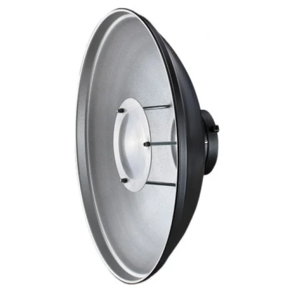 Visico Rf405 Beauty Dish Tas Reflektör Siyah Gümüş - Görsel 2