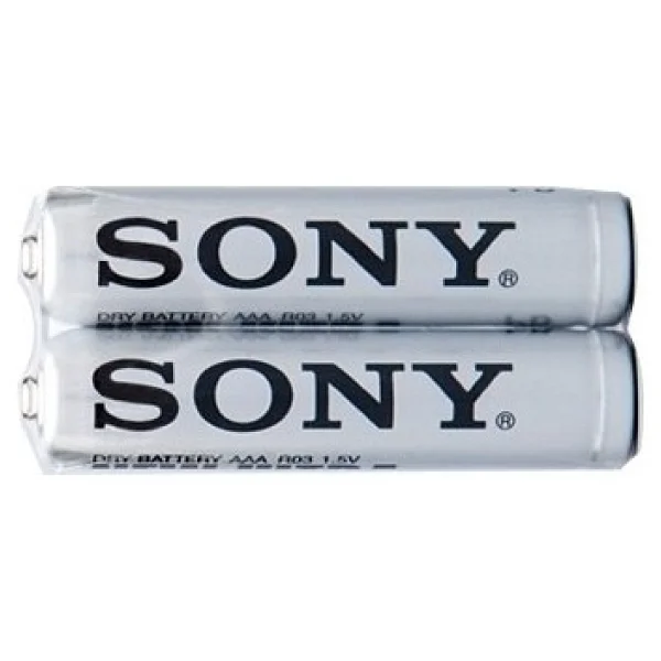 Sony R03nup2a-Ee Çinko Karbon İnce Pil (Aaa) (2'li Shrink Ambalaj) - Görsel 3