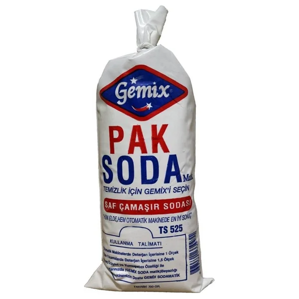 Gemix 600 Gr Çamaşırlar İçin Pak Soda Matik - Görsel 2