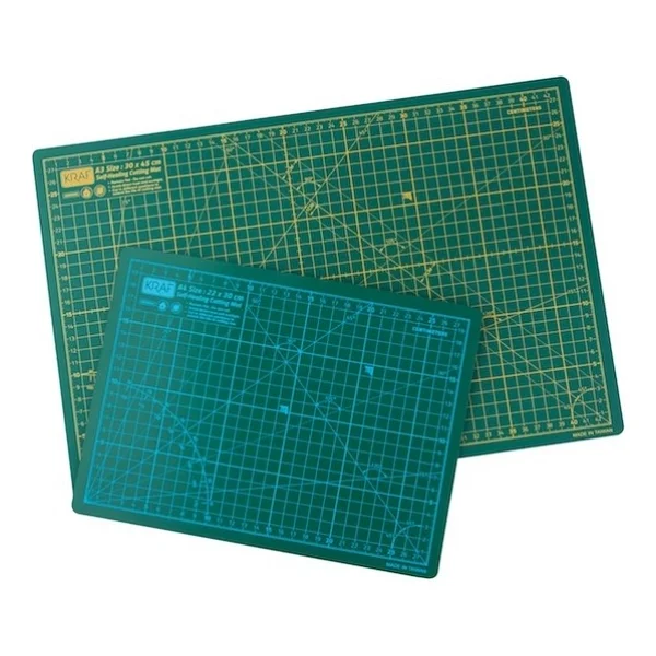 Kraf A3 Kesim Tablası Çift Taraflı Kullanım İçin 45x30 Cm Kaliteli Ve Dayanıklı Model 3002g - Görsel 6