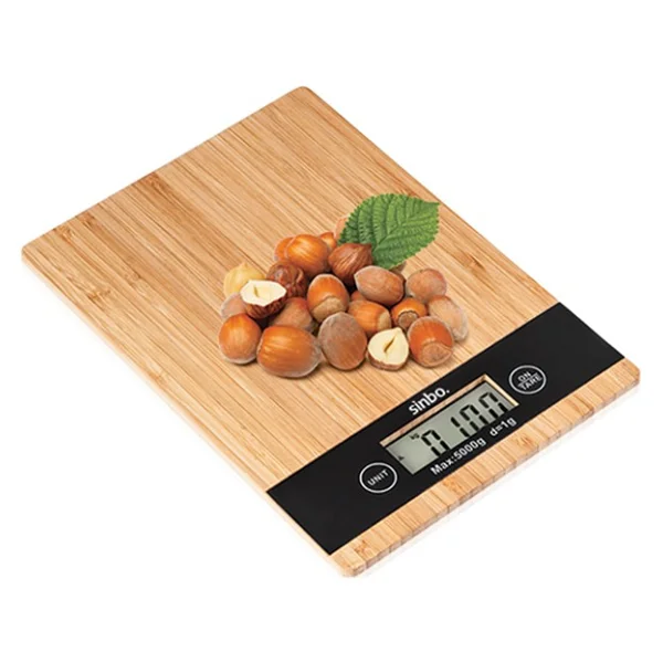 Sinbo Sbs-4523 Bambu Dijital Mutfak Tartısı - Görsel 3
