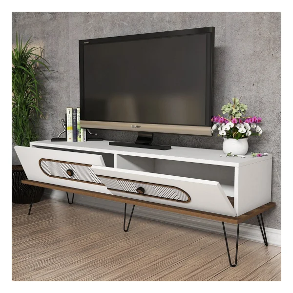 Variant Mobilya Ekol TV Ünitesi - Beyaz - Görsel 2