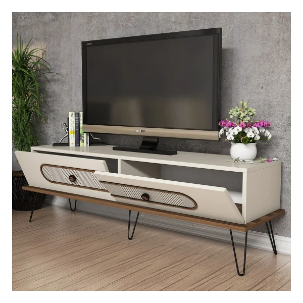 Variant Mobilya Ekol TV Ünitesi - Krem - Görsel 2