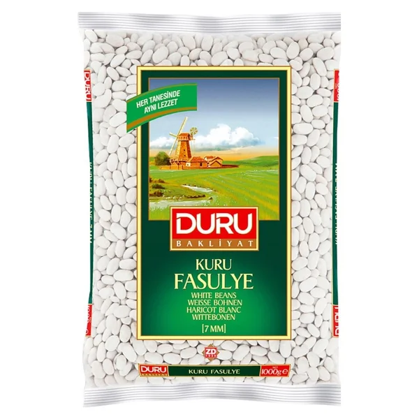 Duru 7 Mm Kuru Fasulye 1 Kg - Görsel 2