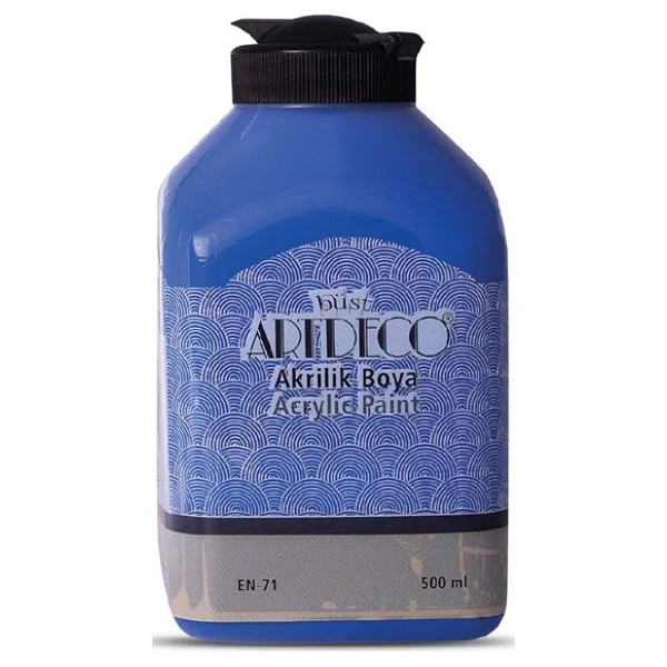 Artdeco 500 Ml 3015 Ateş Kırmızı Akrilik Boya - Görsel 9