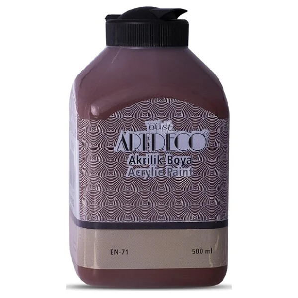 Artdeco 500 Ml 3015 Ateş Kırmızı Akrilik Boya - Görsel 6
