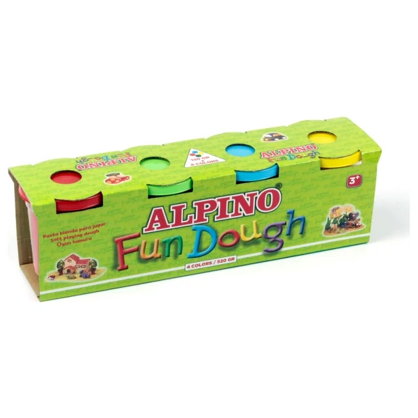 Alpino Dp-000302 4'lü 130 Gr Oyun Hamuru - Görsel 2