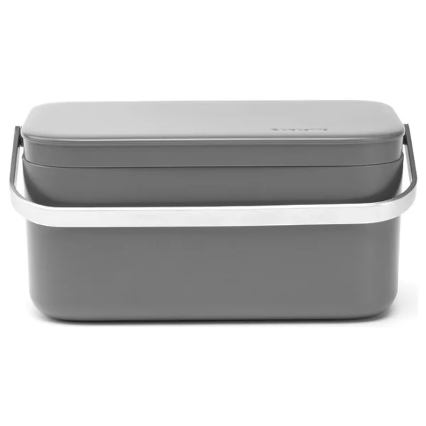 Brabantia Dark Grey Tezgah Üstü Çöp Kutusu - Görsel 2