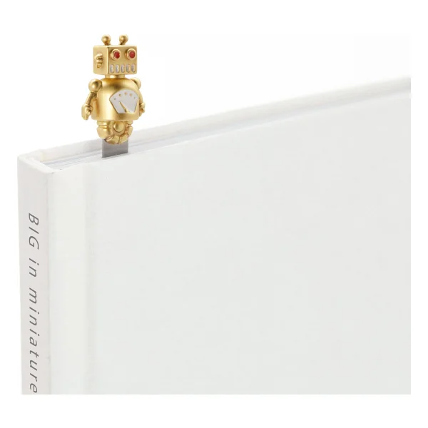 Robot Kitap Ayracı Gold - Görsel 2