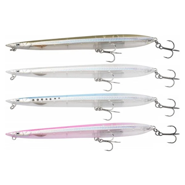 Savage Gear Sandeel Surf Walker 155 17g Suni Yem 03-White Flash - Görsel 3