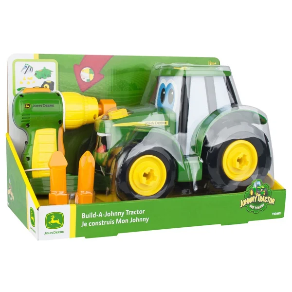 John Deere Yap Oyna Traktör Johnny 46655 - Görsel 4