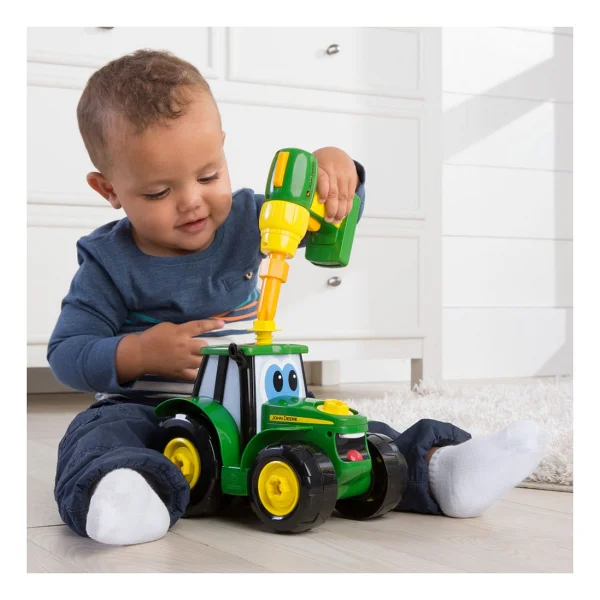 John Deere Yap Oyna Traktör Johnny 46655 - Görsel 3