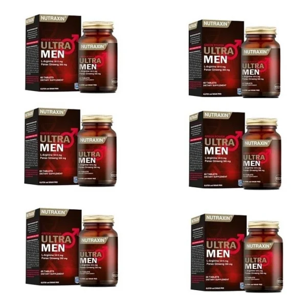 Nutraxin Ultra Men 60 Tablet 60'lı - Görsel 2