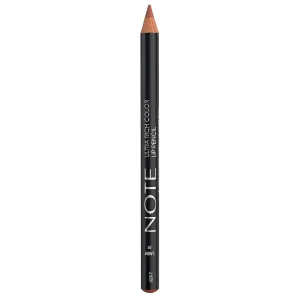 Note Ultra Rich Color Lip Pencil 01 Sandy Dudak Kalemi - Görsel 6