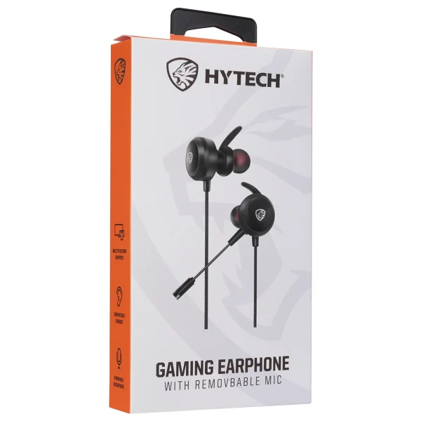 Hytech Hy-Gk2 Siyah Kablolu Mikrofonlu Kulak İçi Oyuncu Kulaklığı - Görsel 3