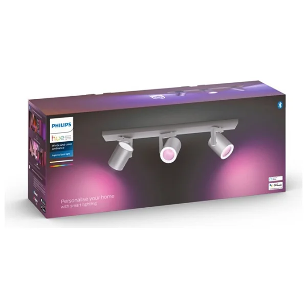 Philips Hue Argenta 8720169318137 50 W Üçlü Akıllı Spot - Görsel 6