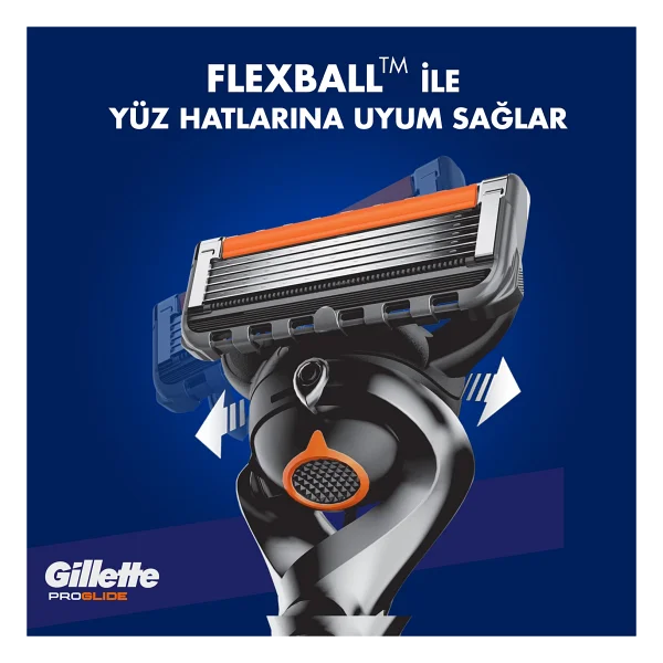 Gillette Fusion 5 Proglide 8'li Yedek Tıraş Bıçağı - Görsel 4