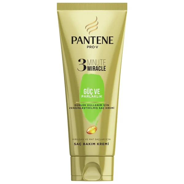 Pantene 3 Dakikada Mucize Güç Ve Parlaklık 200 Ml Saç Kremi - Görsel 2