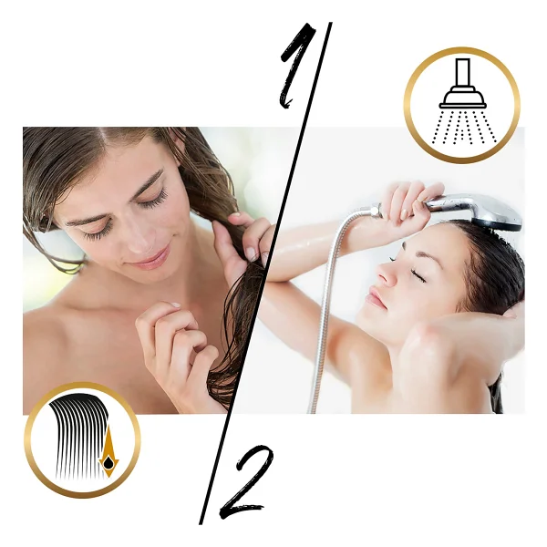 Pantene 3 Dakikada Mucize Güç Ve Parlaklık 200 Ml Saç Kremi - Görsel 8