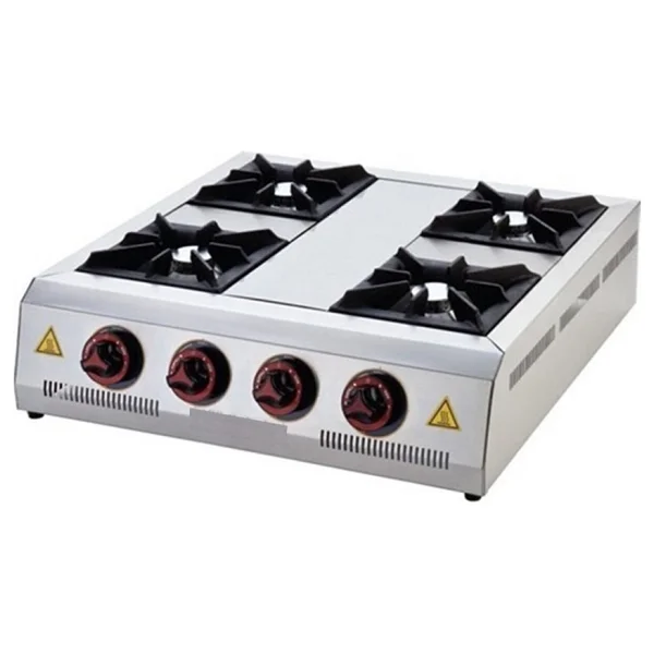 Işıkgaz Silverinox 2903 Lpg'li 4 Gözlü Mini Set Üstü Endüstriyel Ocak - Görsel 3