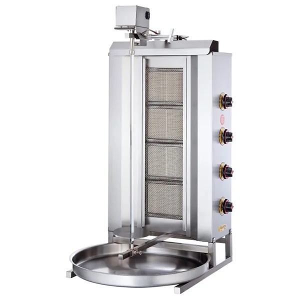 Işıkgaz Silverinox 2166-U4l Üstten Motorlu 4 Radyanlı Lpg'li Döner Ocağı - Görsel 2