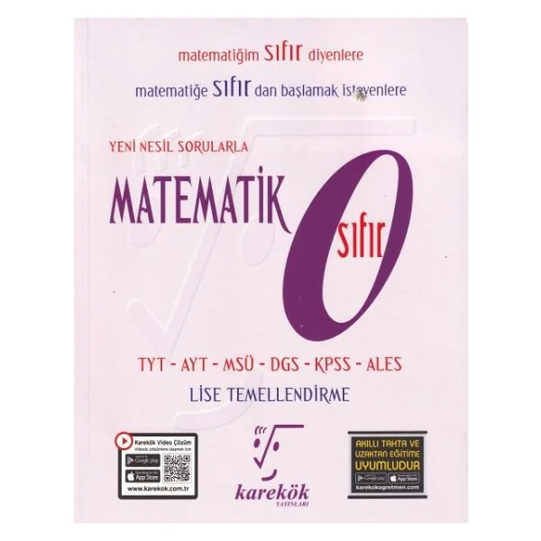 Karekök Yayınları Yks Sıfır Matematik Soru Bankası - Görsel 4