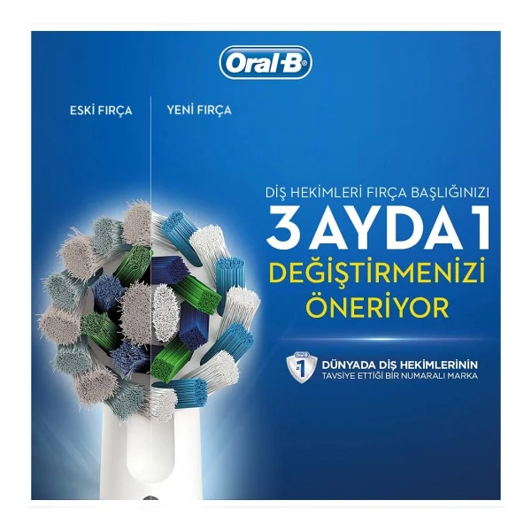 Oral-B Vitality d150 Cross Action Şarjlı Diş Fırçası - Görsel 6