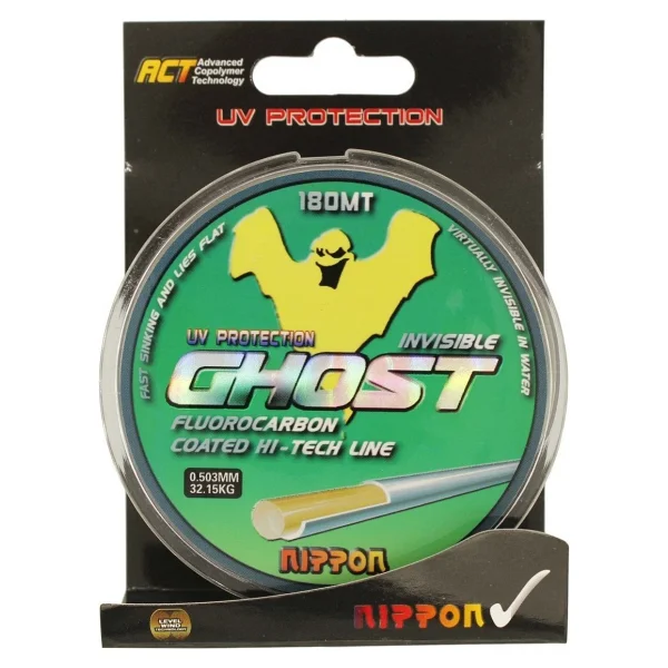 Nippon Ghost 180 M 0.37 Mm 19.2 Kg Fluorocarbon Misina - Görsel 4