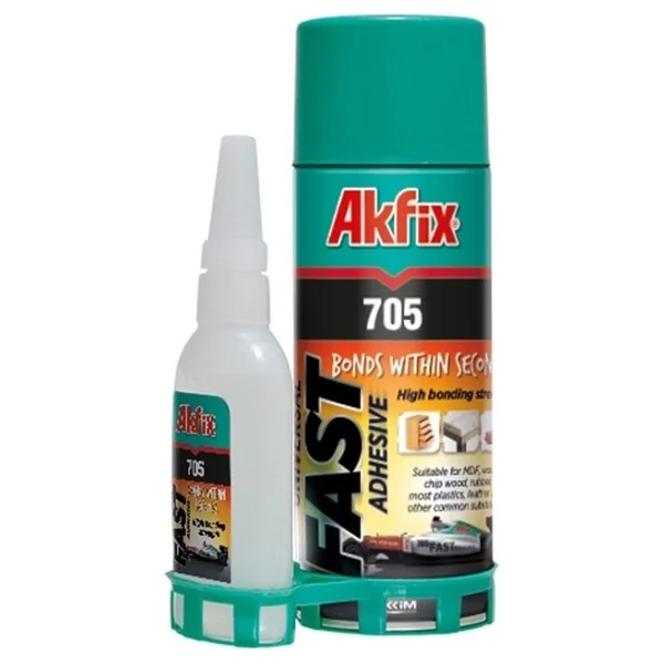 Akfix 705 Profesyonel Hızlı Yapıştırıcı Japon 200 Ml 50 Gr - Görsel 2